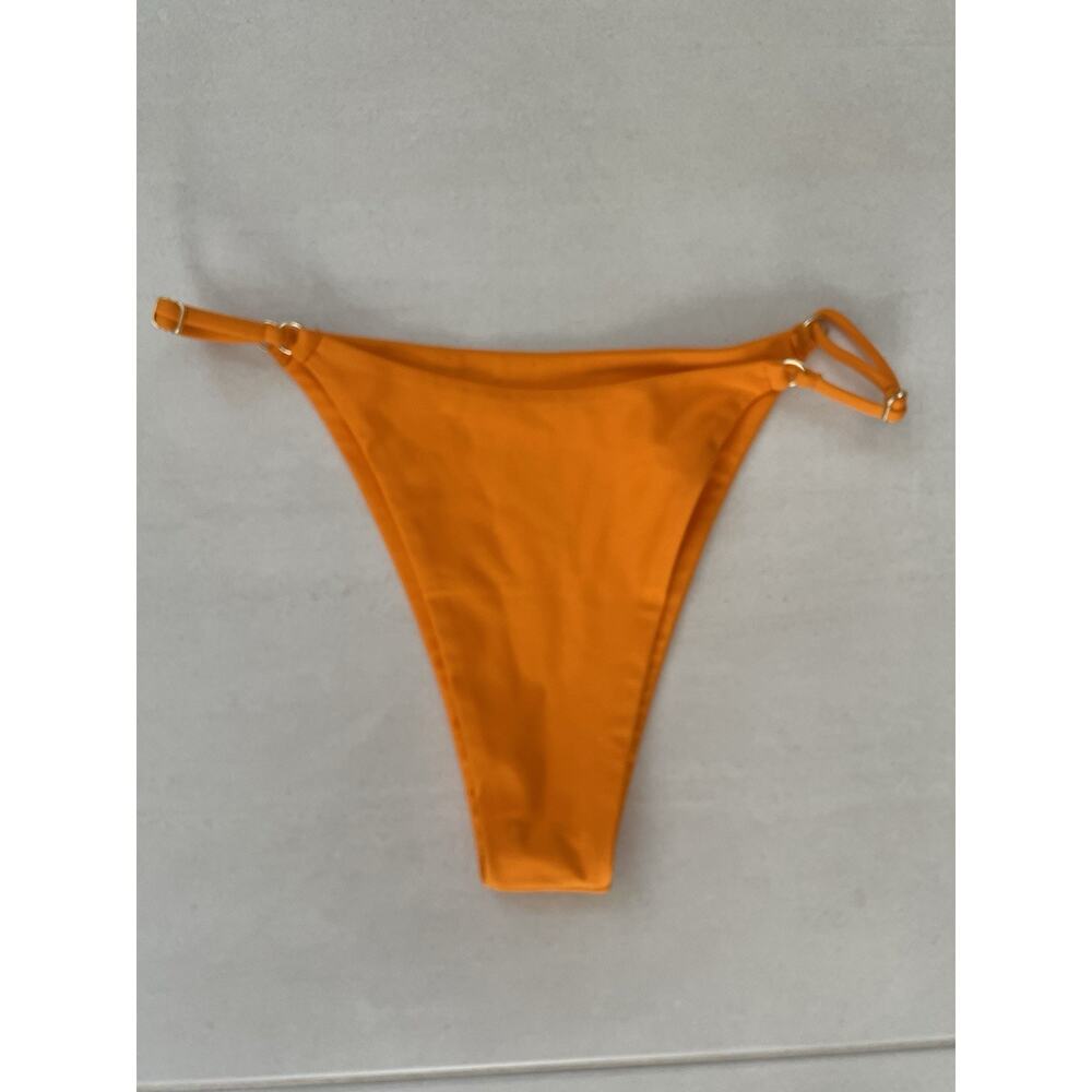 Nyud Swim Bikini Bottom Cheeky Hudson Swimwear Orange Mandarino